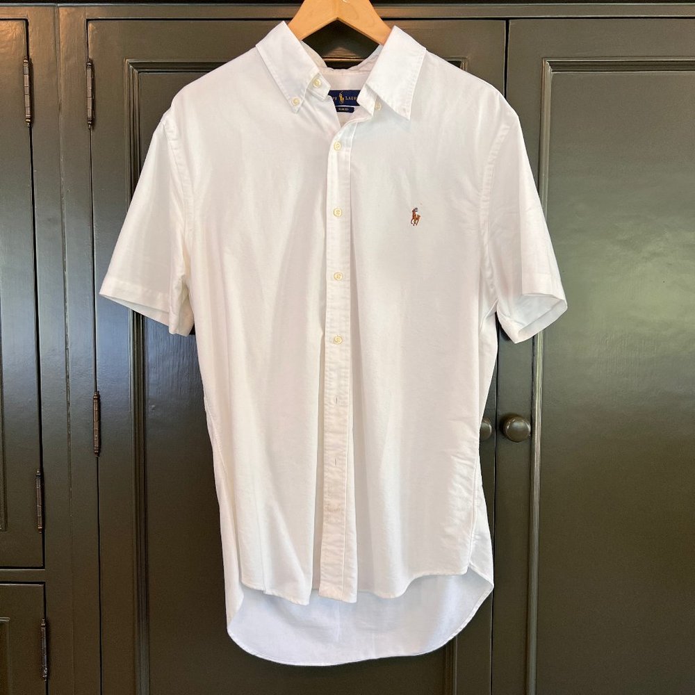 Ralph Lauren White Button Down Shirt
